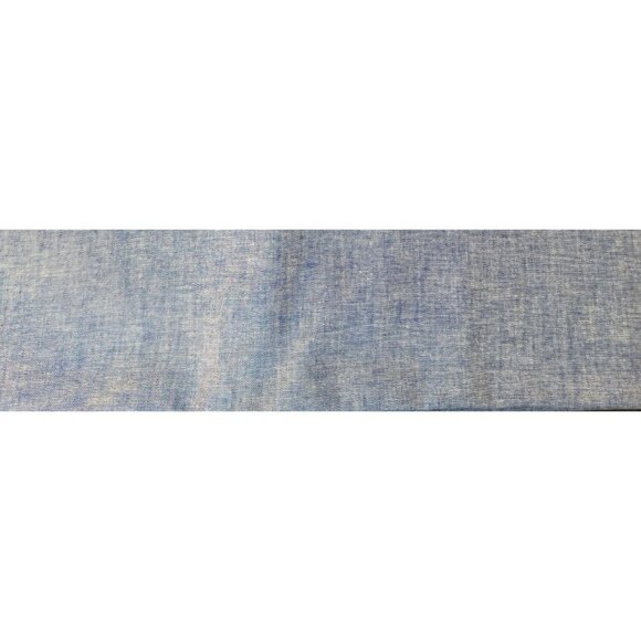 Chambray Fabric Blue Cotton Textile Material 60 inch wide by the yard Like New S - Picture 4 of 5